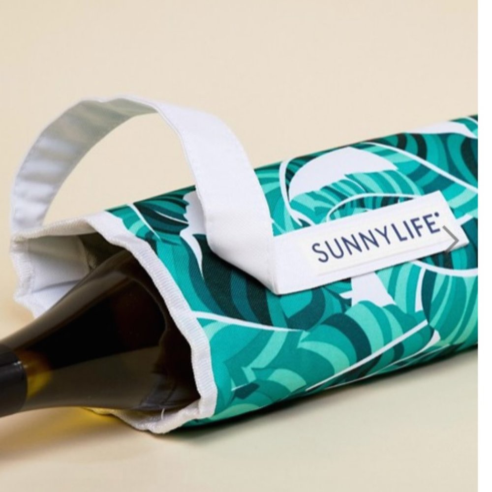 SUNNYLIFE Insulated Printed Bottle Bag